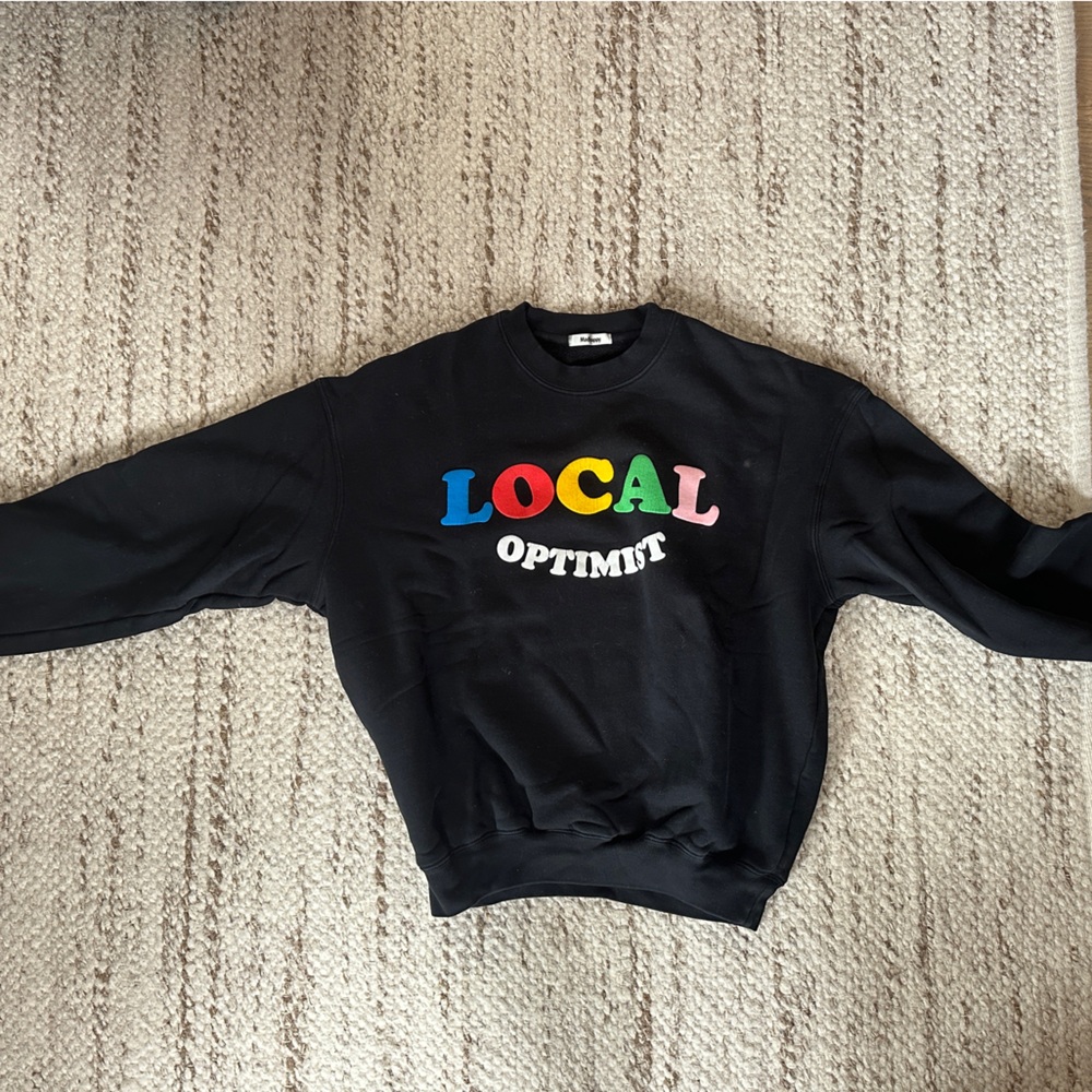 Madhappy local optimist crewneck. Size s.